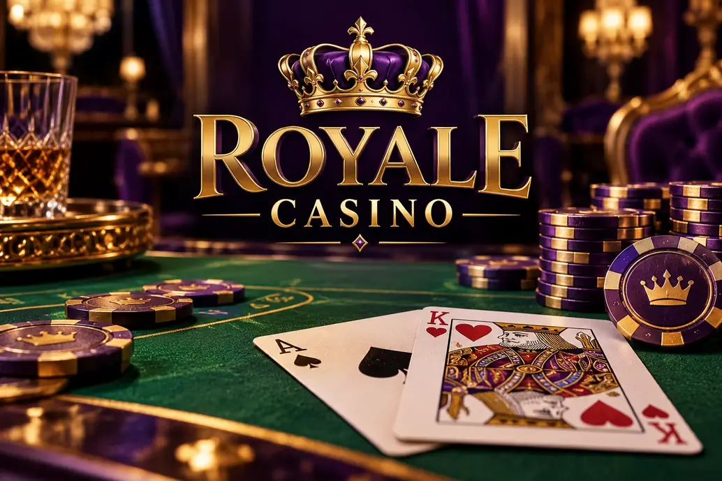 Ilustración: blackjack en Royale Casino