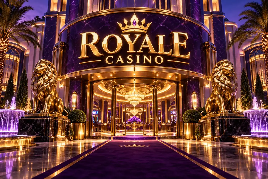 Ilustración: entrada de Royale Casino