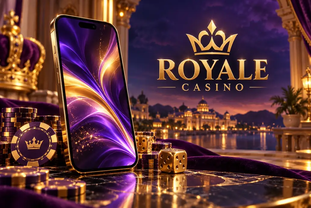 Ilustración: Royale Casino en el celular
